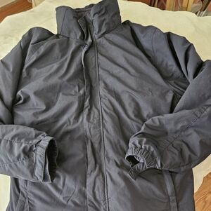 Lands' End Men's Navy Windbreaker-EUC